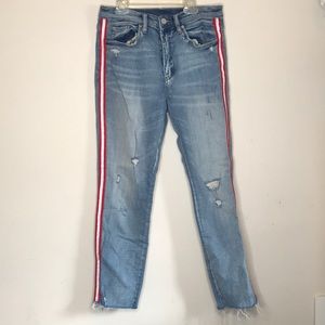 Blank NYC Distressed Denim Jeans size 28